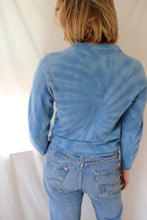 Load image into Gallery viewer, Mediterranean Blue Cashmere Cardigan
