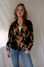 Load image into Gallery viewer, Black Zip Polo Sweatshirt
