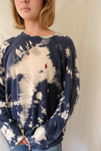 Load image into Gallery viewer, Navy Polo Sweatshirt

