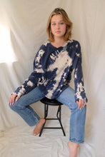 Load image into Gallery viewer, Navy Polo Sweatshirt
