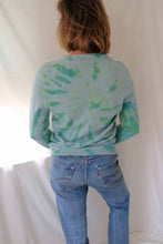 Load image into Gallery viewer, Aqua Dyed Cashmere Sweater
