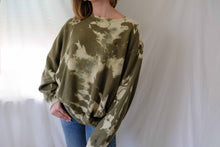 Load image into Gallery viewer, Olive Polo Sweatshirt

