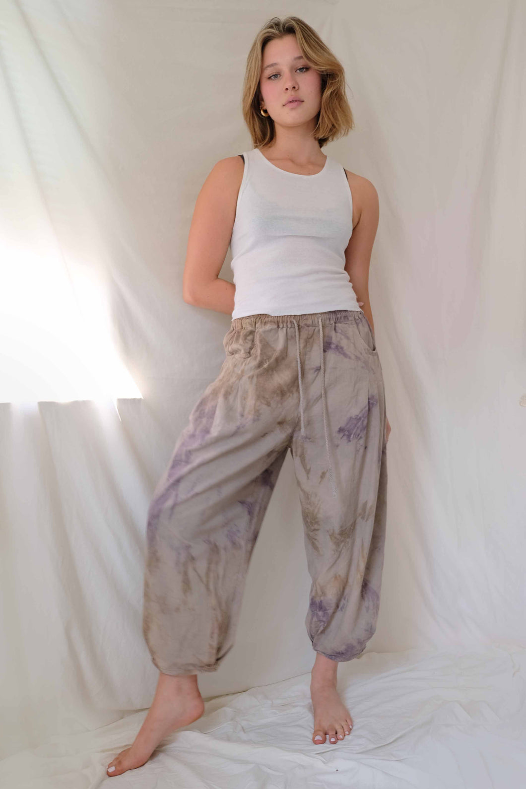 Grey Cotton Pant
