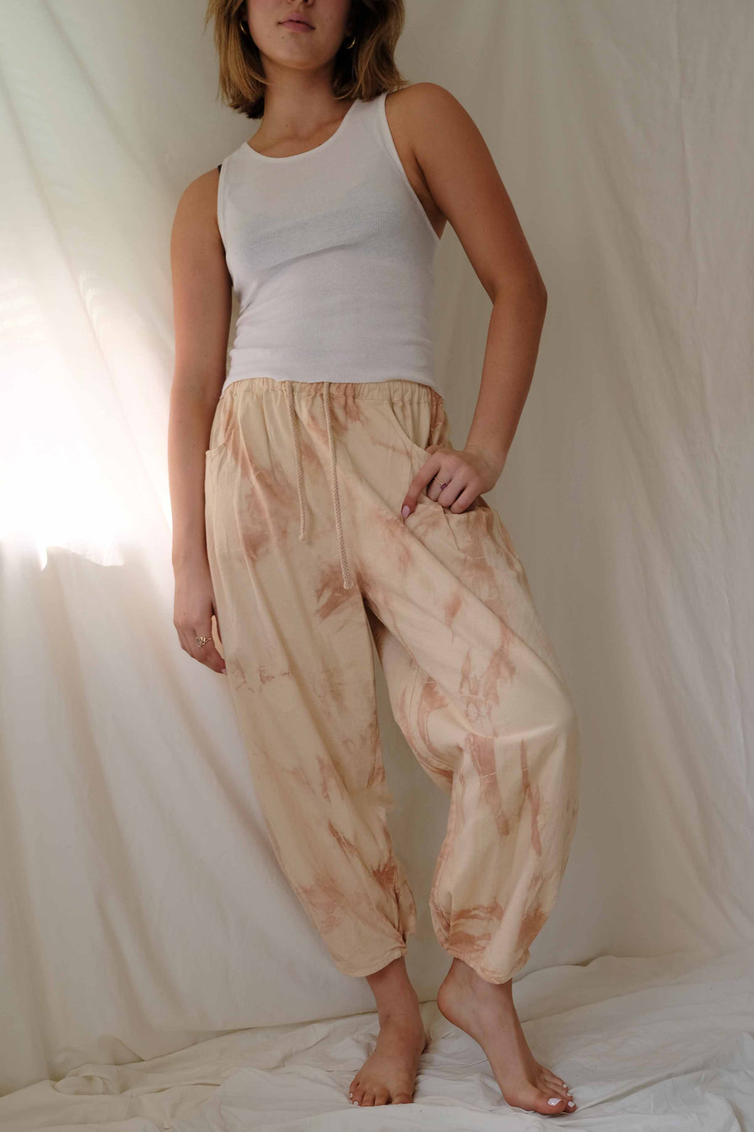 Rose Cotton Pant