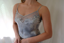 Load image into Gallery viewer, Blue Silk Pearl Slip
