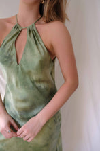 Load image into Gallery viewer, Olive Silk Midi Slip
