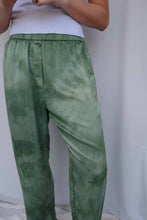 Load image into Gallery viewer, Olive Silk Pants
