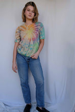 Load image into Gallery viewer, Rainbow Cashmere Tee
