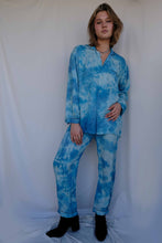 Load image into Gallery viewer, Mediterranean Silk Pajamas
