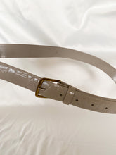 Load image into Gallery viewer, Grey and Silver Embossed Belt (30”-34”)
