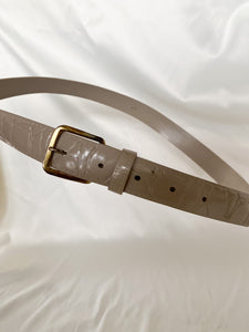 Grey and Silver Embossed Belt (30”-34”)